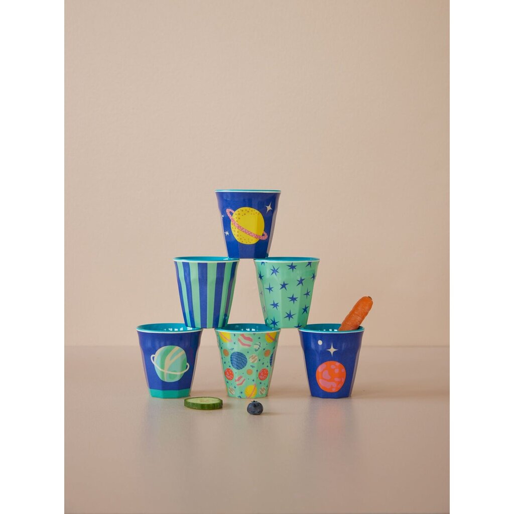 Kinder Melamin Becher Galaxy 6er