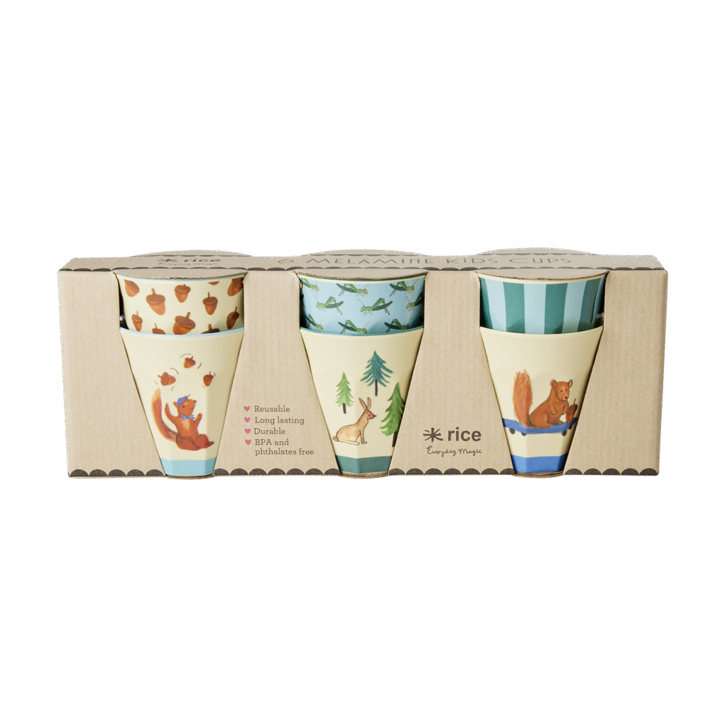 Kinderbecher 6er Set Happy Forest