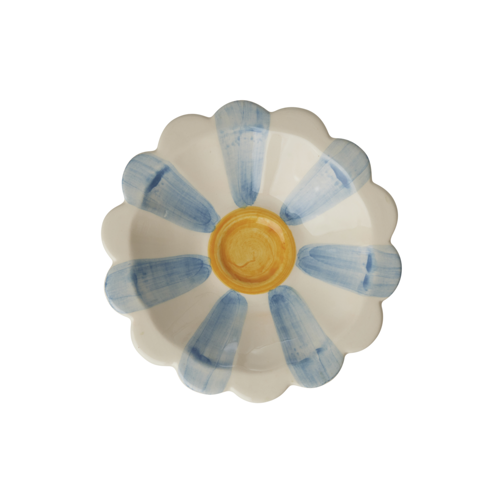 Kleine Keramik Dipschale handbemalt