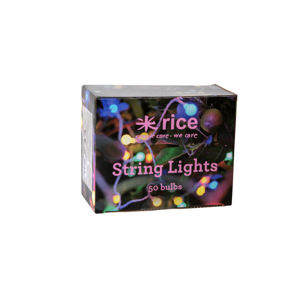 RICE LED-Lichterkette Multicolor