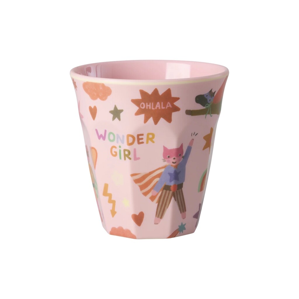 Medium Kinderbecher Melamin Hero