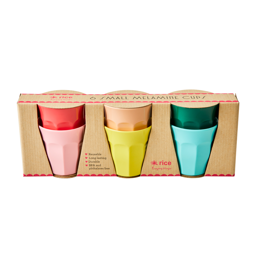 Melamin Becher 6er Set Dance Out