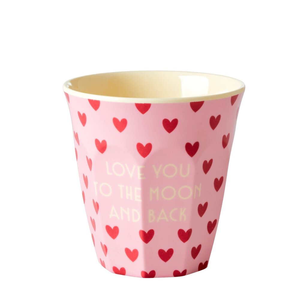 Melamin Becher 6er-Set Funky Prints Pink
