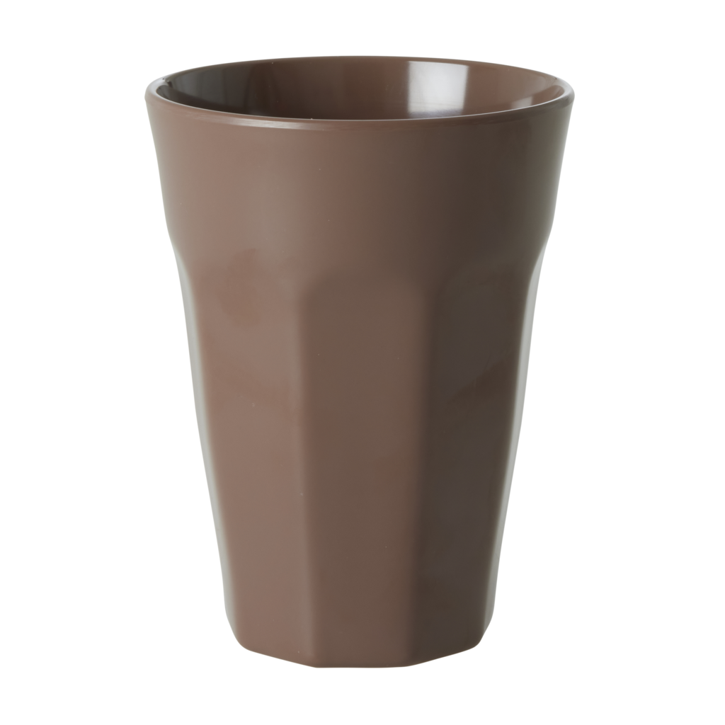 Melamin Becher groß einfarbig