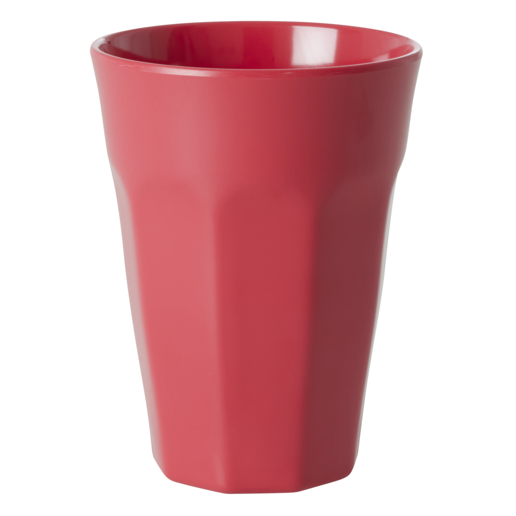 Melamin Becher groß einfarbig