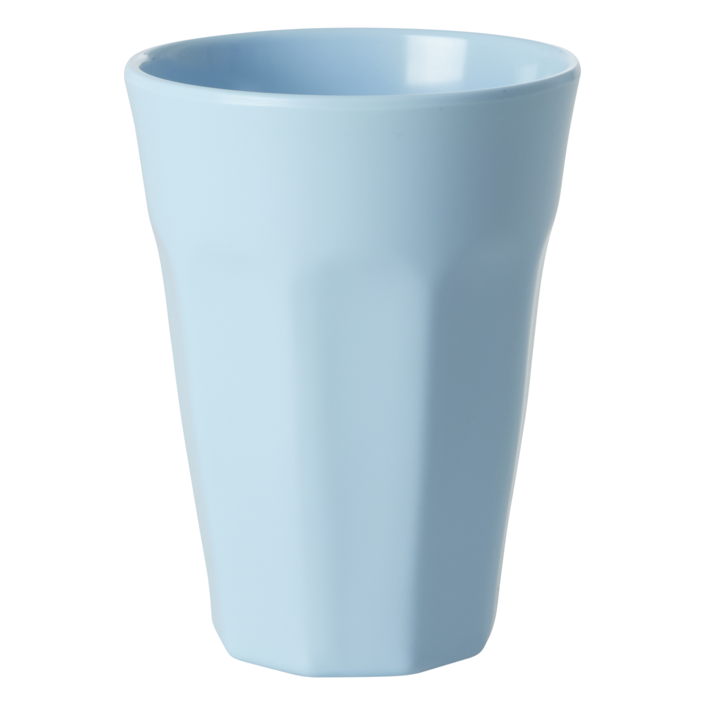 Melamin Becher groß einfarbig