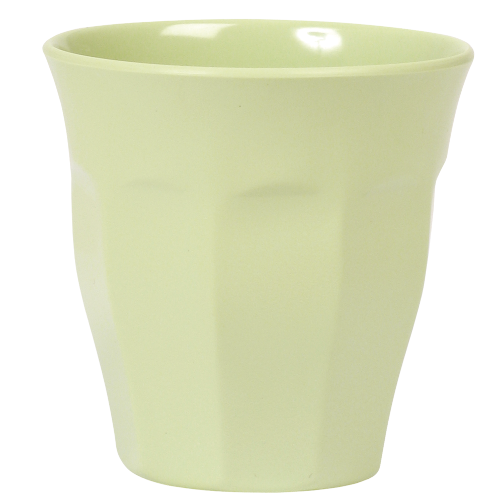 RICE Melamin Becher Medium einfarbig