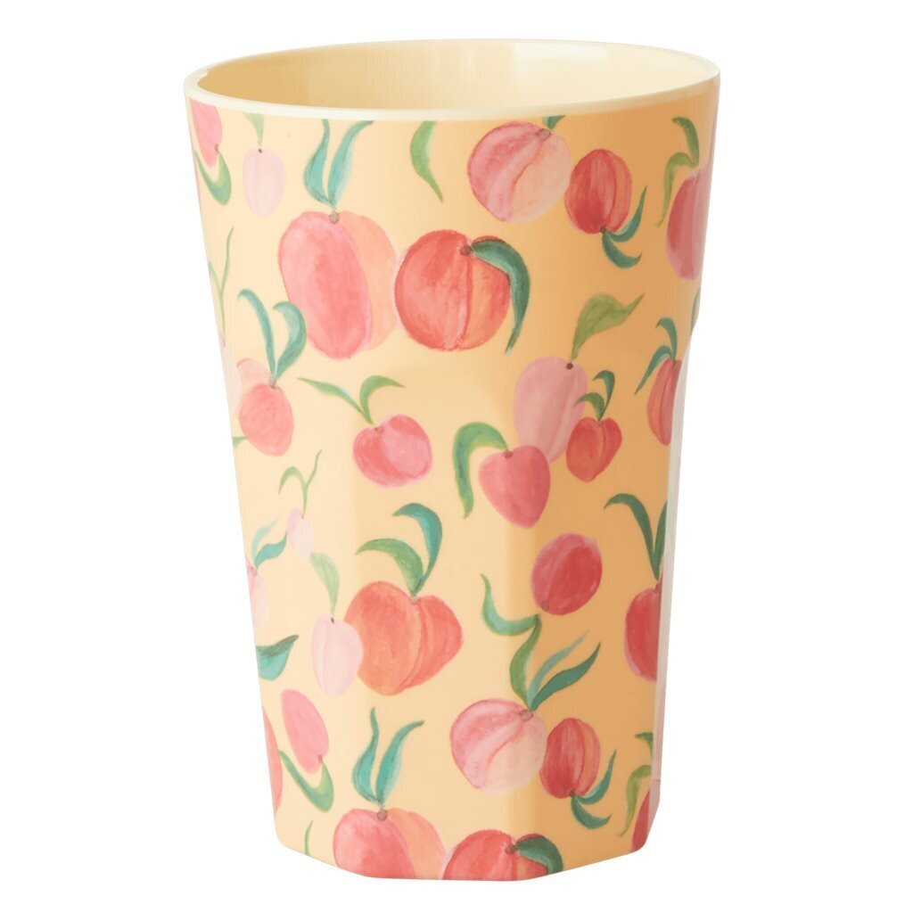 Melamin Becher Tall Peach
