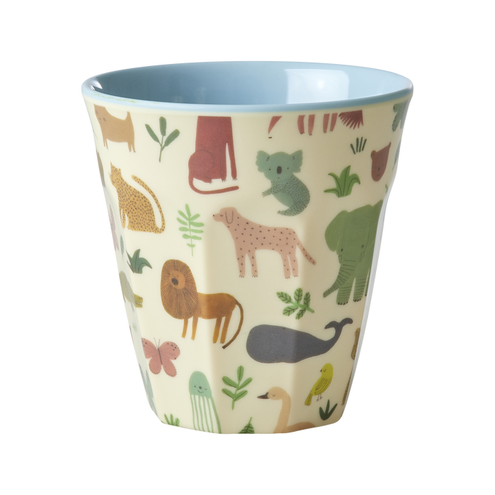 Melamin Kinderbecher Sweet Jungle Print