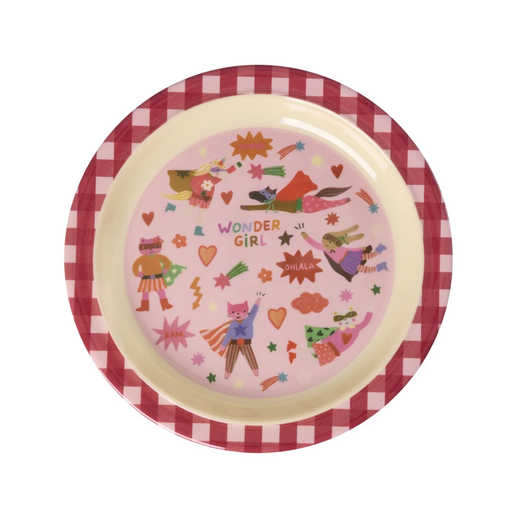 Melamin Kinderteller Hero