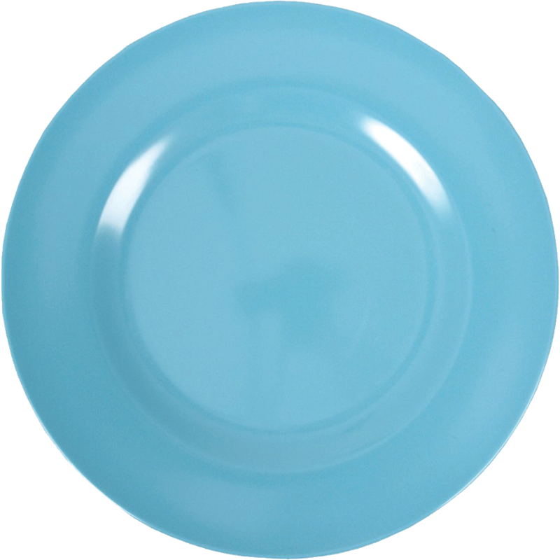 RICE Melamin Teller einfarbig