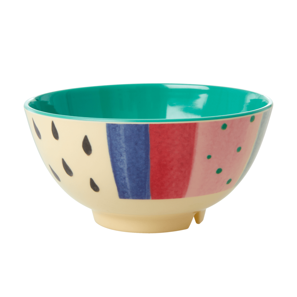 Melamin Schüssel Louises Stripe von RICE günstig bestellen | SKANDEKO