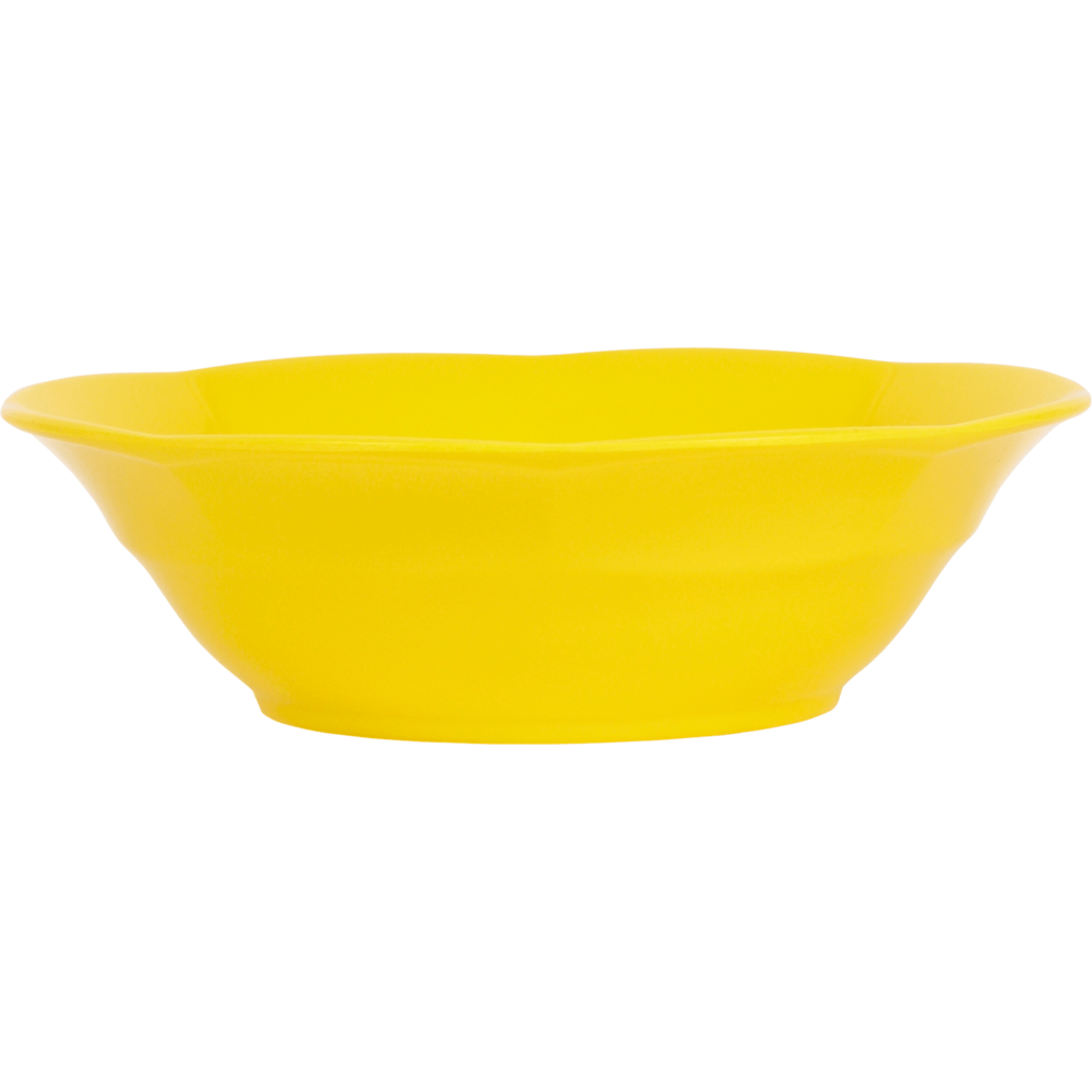 RICE Melamin Suppenteller einfarbig