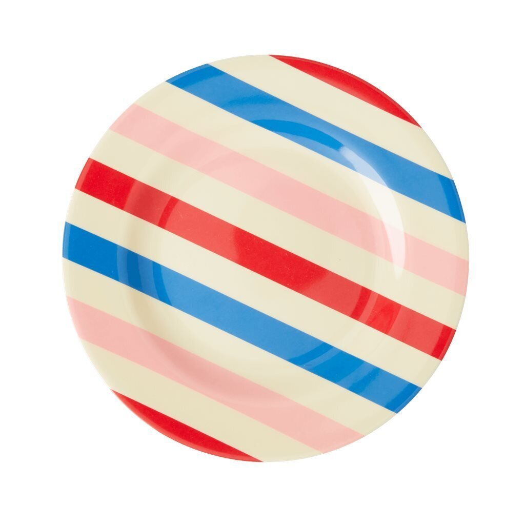 Melamin Teller Candy Stripes