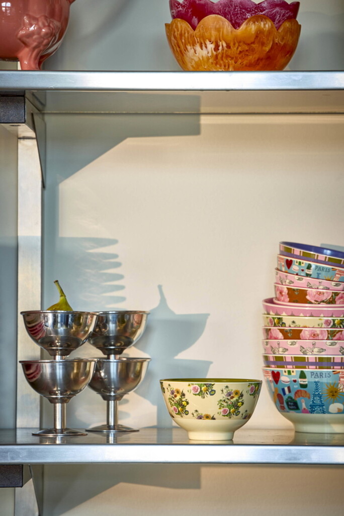 RICE Kleine Melamin Schale Retro Bouquet online kaufen bei SKANDEKO (Ansicht 2)