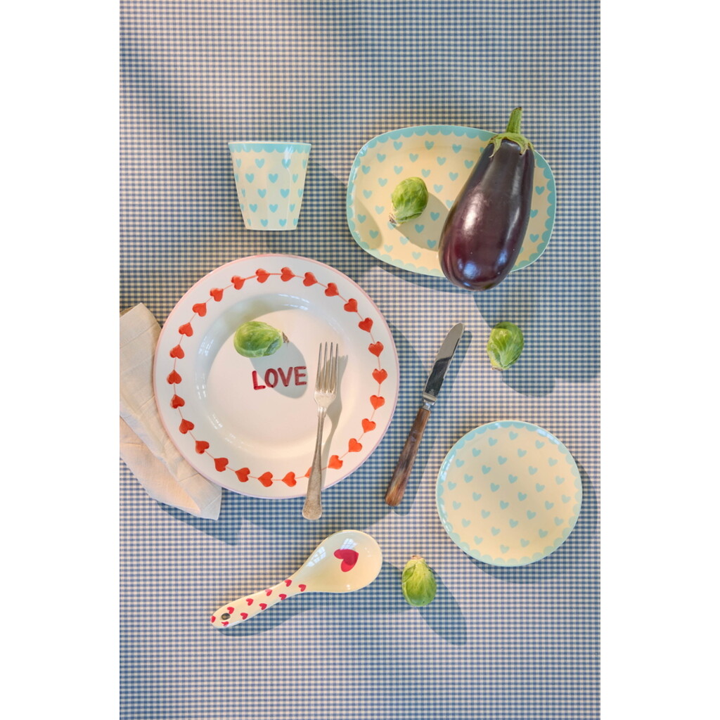 RICE Melamin Kuchenteller Favorite Hearts online kaufen bei SKANDEKO (Ansicht 2)