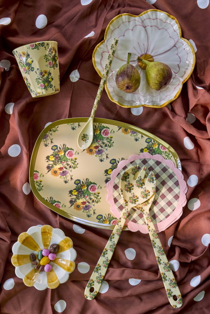 RICE Melamin Becher Retro Bouquet, Medium online kaufen bei SKANDEKO (Ansicht 2)