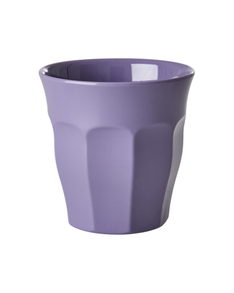 RICE Medium Melamin Becher im 6er Pack - Solid Colors