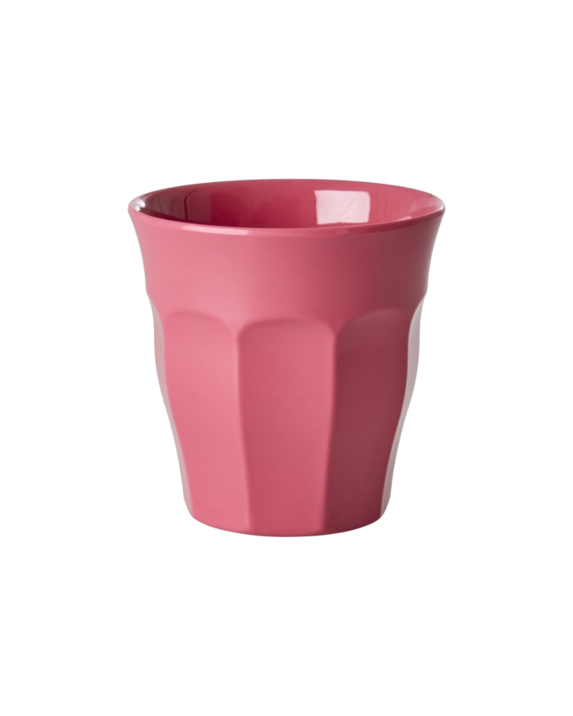 RICE Melaminbecher 6er-Set Small – Solid Colors