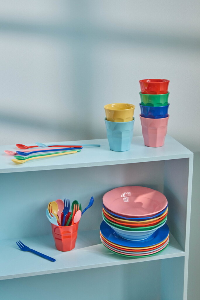 RICE Melamin Teelöffel-Set bunt – 6 Stück online kaufen bei SKANDEKO (Ansicht 2)