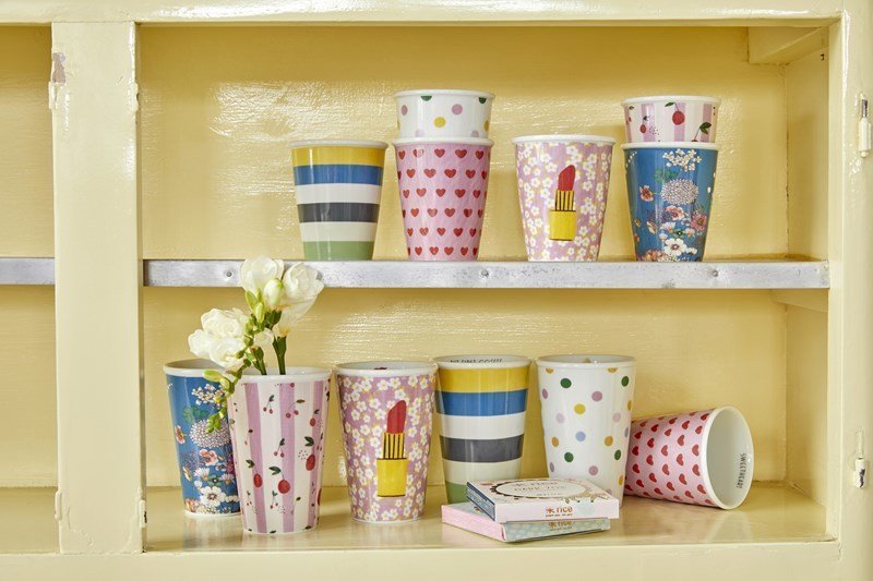 Impressionen zu RICE Porzellan Tasse Sweet Hearts, Bild 2