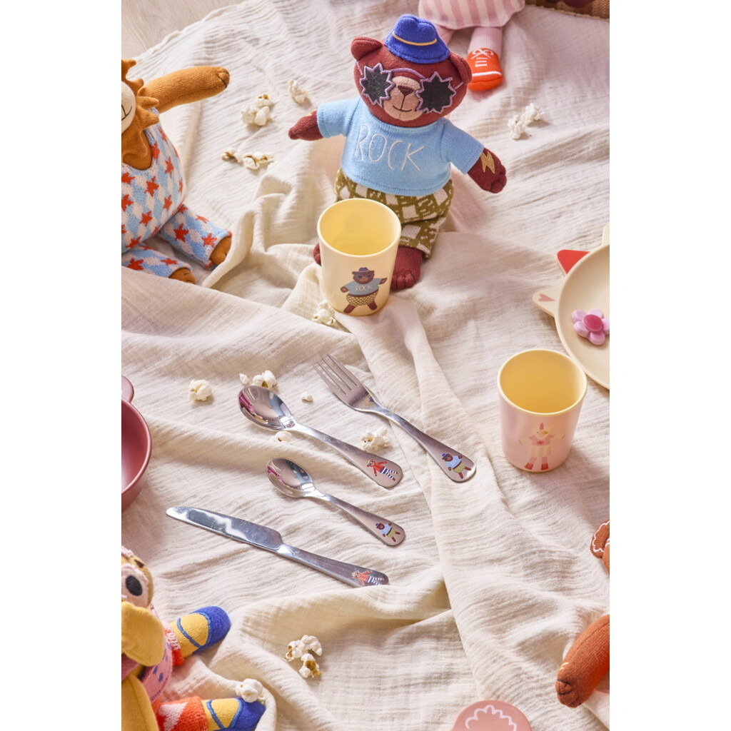 RICE Kinder Besteck-Set aus Edelstahl online kaufen bei SKANDEKO (Ansicht 2)