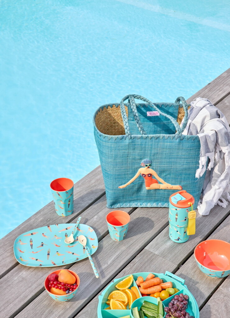 RICE Edelstahl Thermobecher – Retro Swimster Print online kaufen bei SKANDEKO (Ansicht 2)