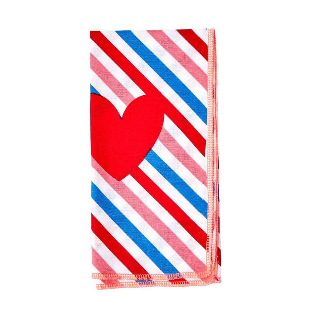 Stoffserviette Candy Stripes