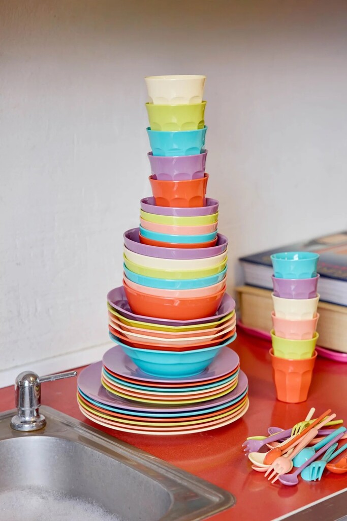 RICE Suppenteller Melamin Glory Days 6er online kaufen bei SKANDEKO (Ansicht 2)