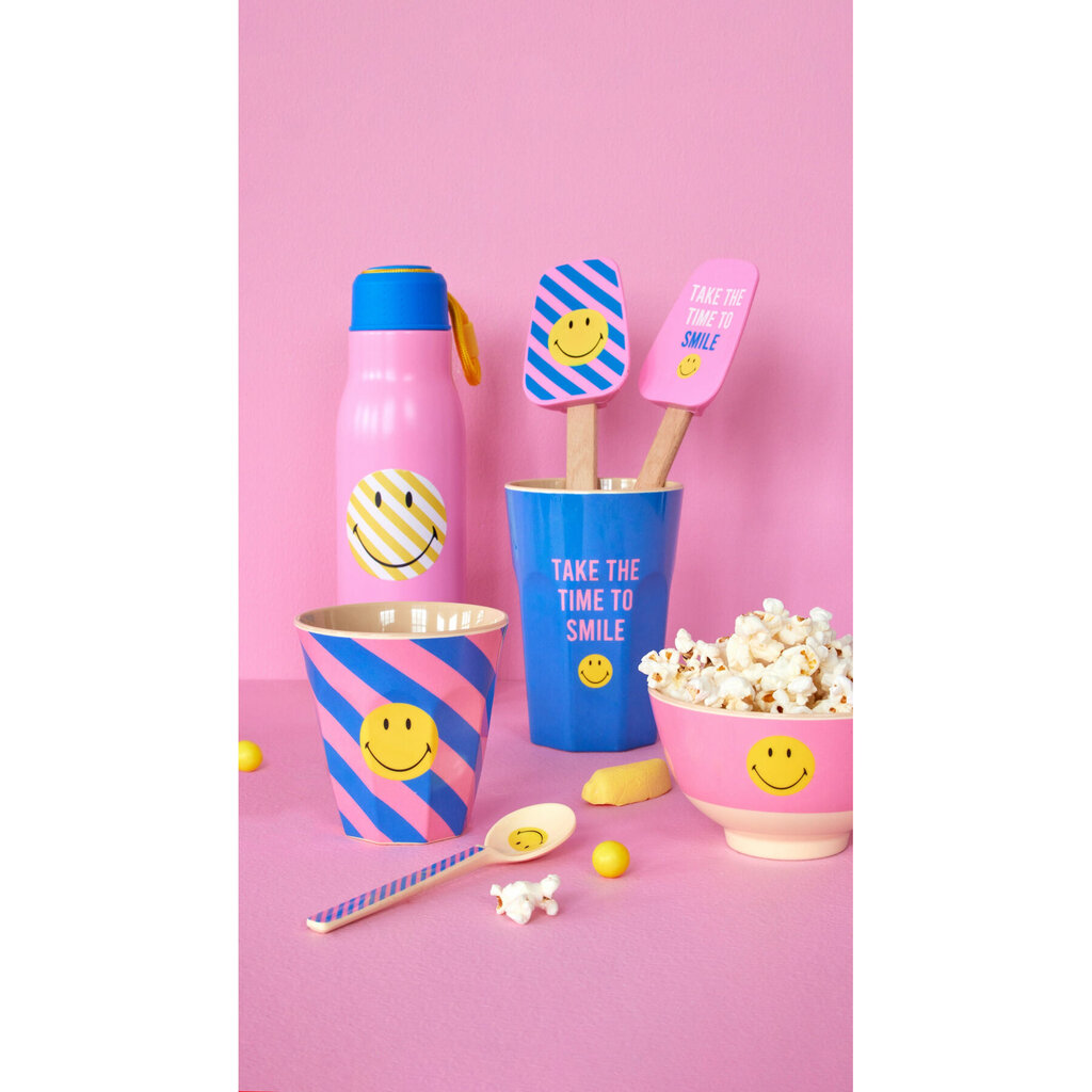 RICE Thermosflasche Smiley Pink Preview Image