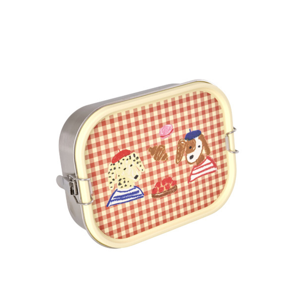 RICE Kinder Brotdose aus Edelstahl Kids in Paris
