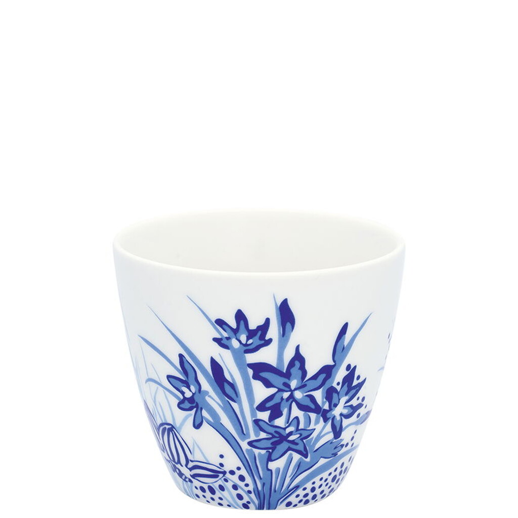 GreenGate Latte Cup Kristel blue Preview Image