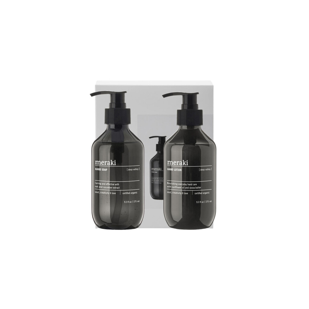 Geschenkbox Deep Valley Handseife und Handlotion