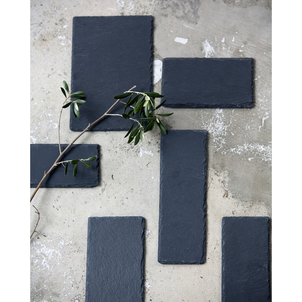 Servierbrett Slate, Schieferplatte