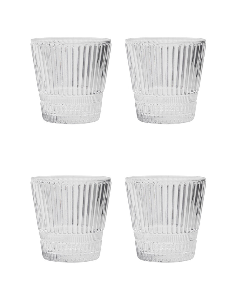 House Doctor Wasserglas HDSlots 4er online kaufen bei SKANDEKO