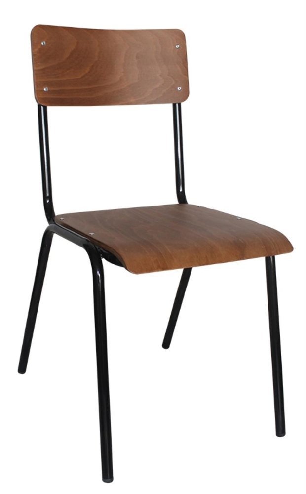 Ib Laursen Stuhl aus Holz und Metall Preview Image