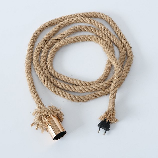 Tischlampe Hängelampe Toko Jute-Seil