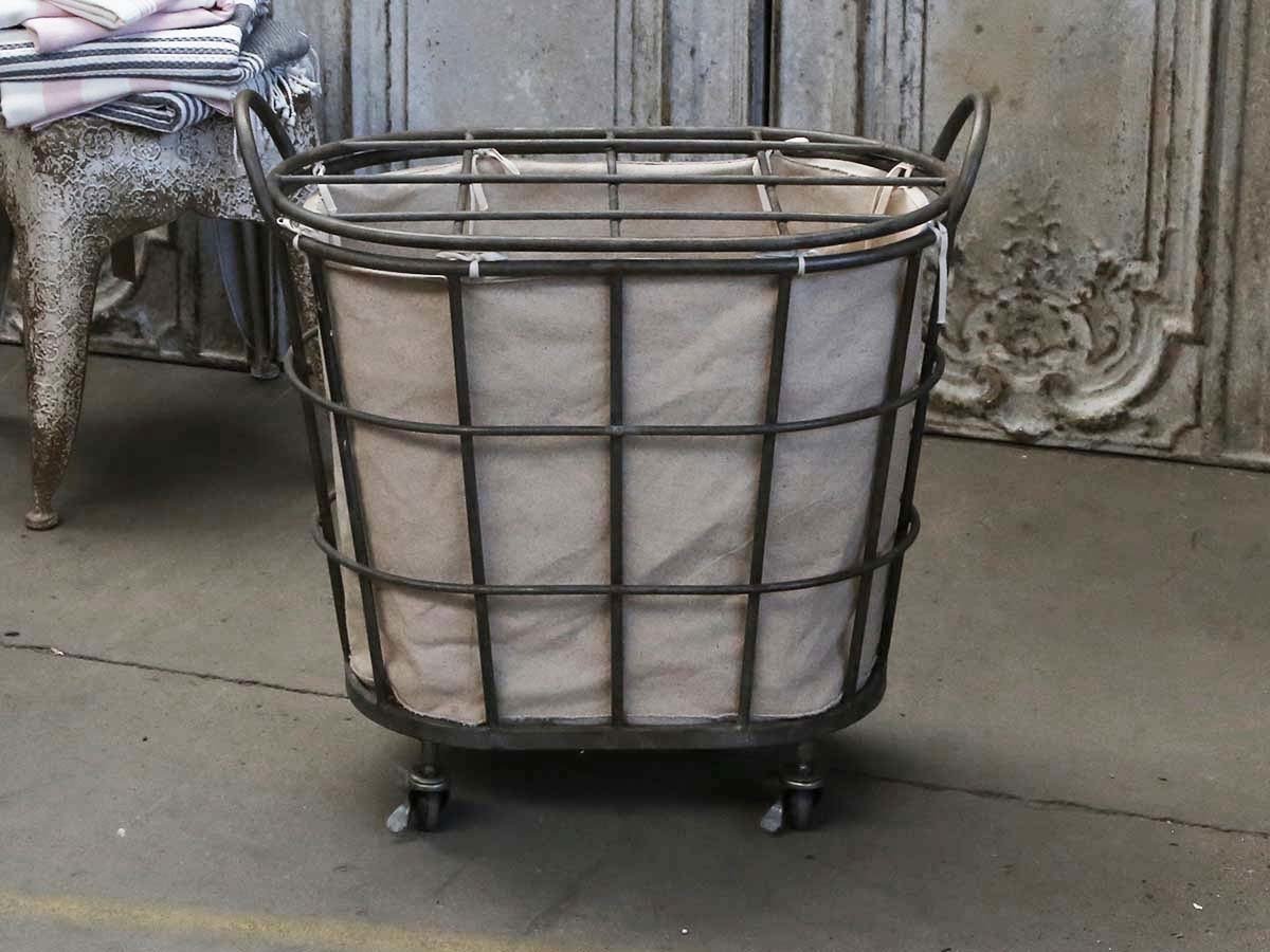 Wäschekorb auf Rädern von Chic Antique günstig bestellen | SKANDEKO