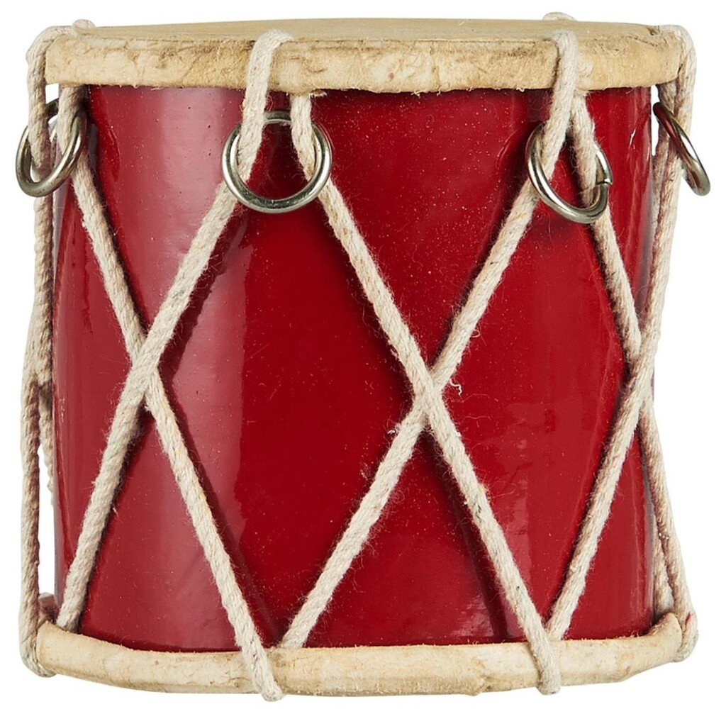 Weihnachtsdeko Trommel