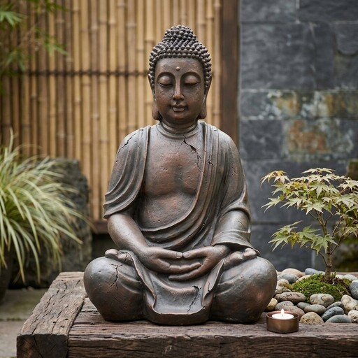 Impressionen zu Boltze Buddha Figur, Bild 1