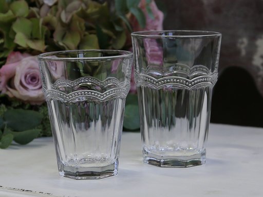 Impressionen zu Chic Antique Antoinette Trinkglas mit Perlenkante, Bild 2