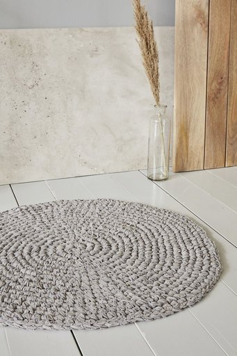 Impressionen zu House Doctor Badezimmer Teppich Crochet rund, Bild 3