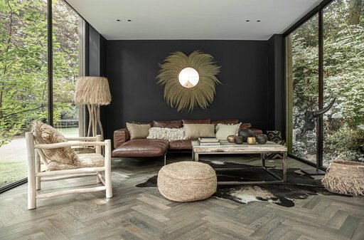 Impressionen zu Bazar Bizar The Raffia Flores Pouf, Bild 3
