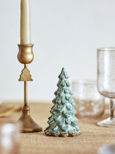 Impressionen zu Bloomingville Auden Deko Weihnachtsbaum aus Steingut, Bild 2