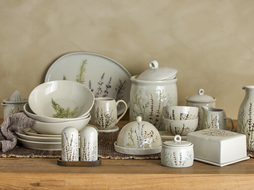 Impressionen zu Bloomingville Bea Tiefe Teller Multipack aus Steingut, Bild 2
