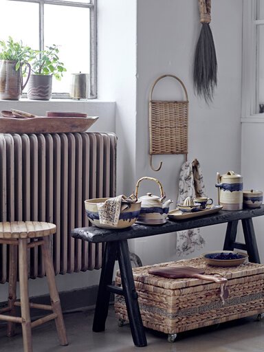 Impressionen zu Bloomingville Blumentopf Haakon aus Terrakotta mit Muster, Bild 1