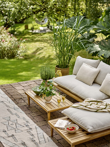 Impressionen zu Bloomingville Cesano Garten Lounge-Set, Akazienholz, Bild 2