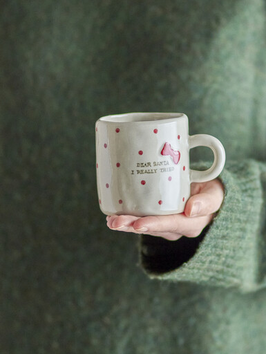 Impressionen zu Bloomingville Christy Tasse aus Steingut, Bild 2