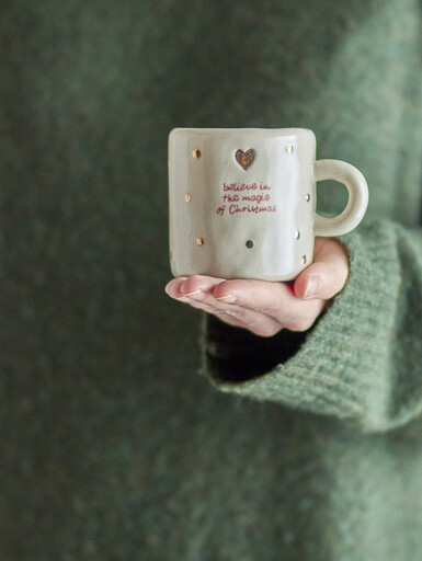 Impressionen zu Bloomingville Christy Tasse aus Steingut, Bild 5