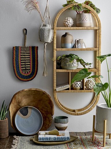Impressionen zu Bloomingville Deko Übertopf Shirko aus recyceltem Holz, Bild 2